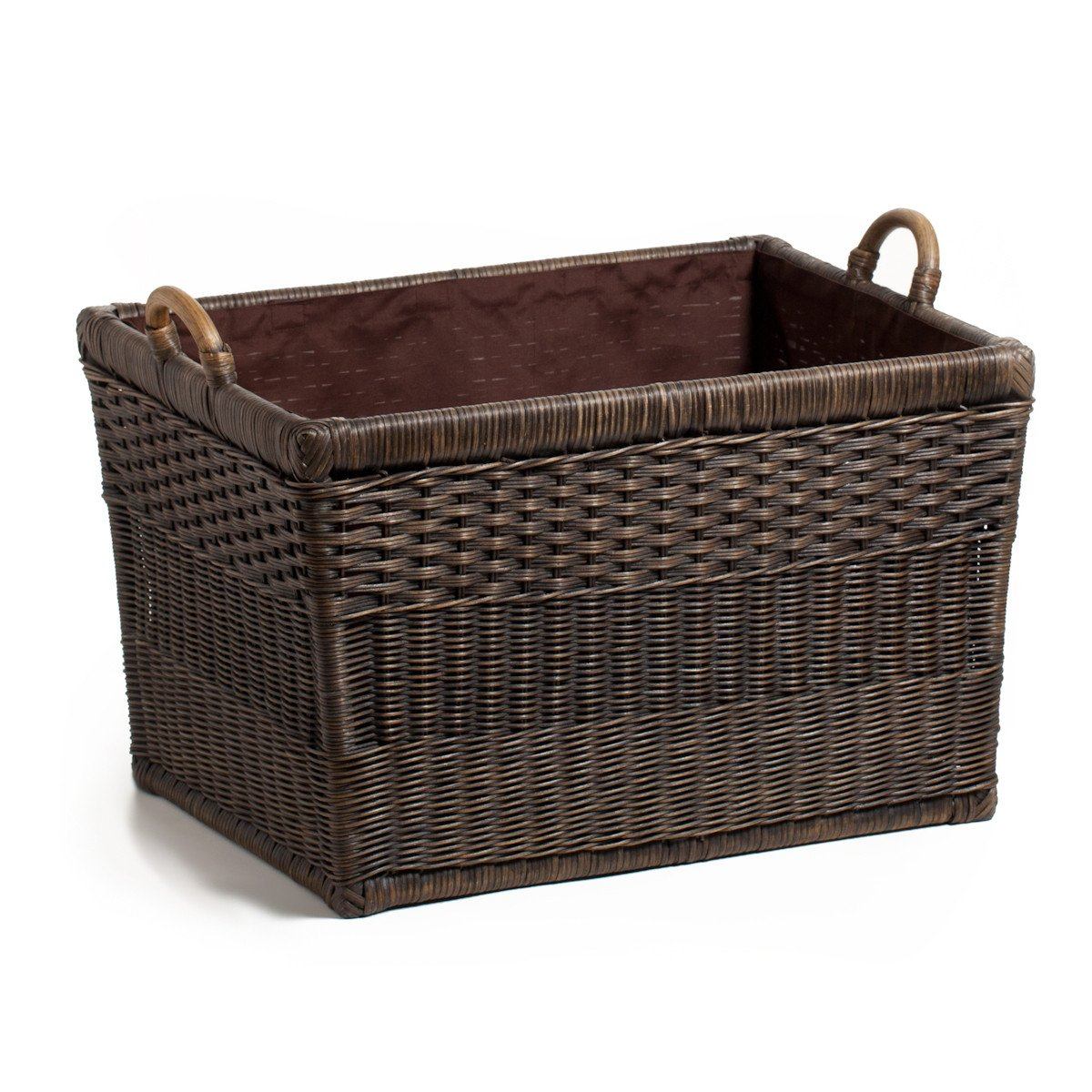 Lift-off Lid Woven Storage Basket for Everyday Storage - Image 8
