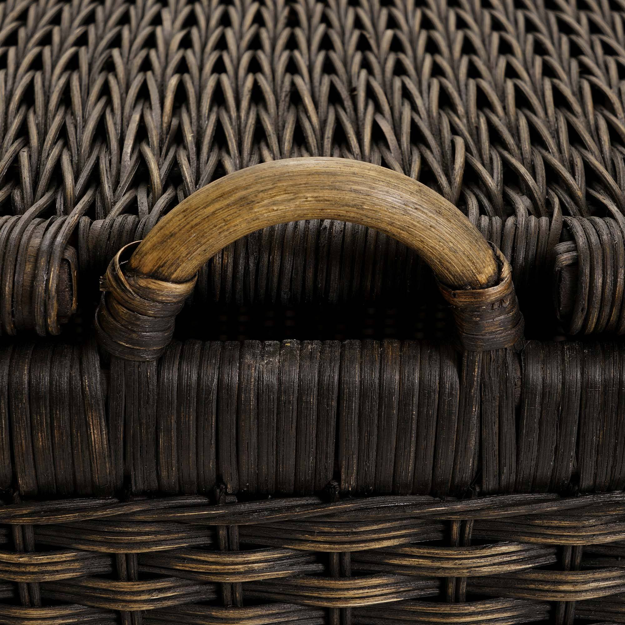 Lift-off Lid Woven Storage Basket for Everyday Storage - Image 6