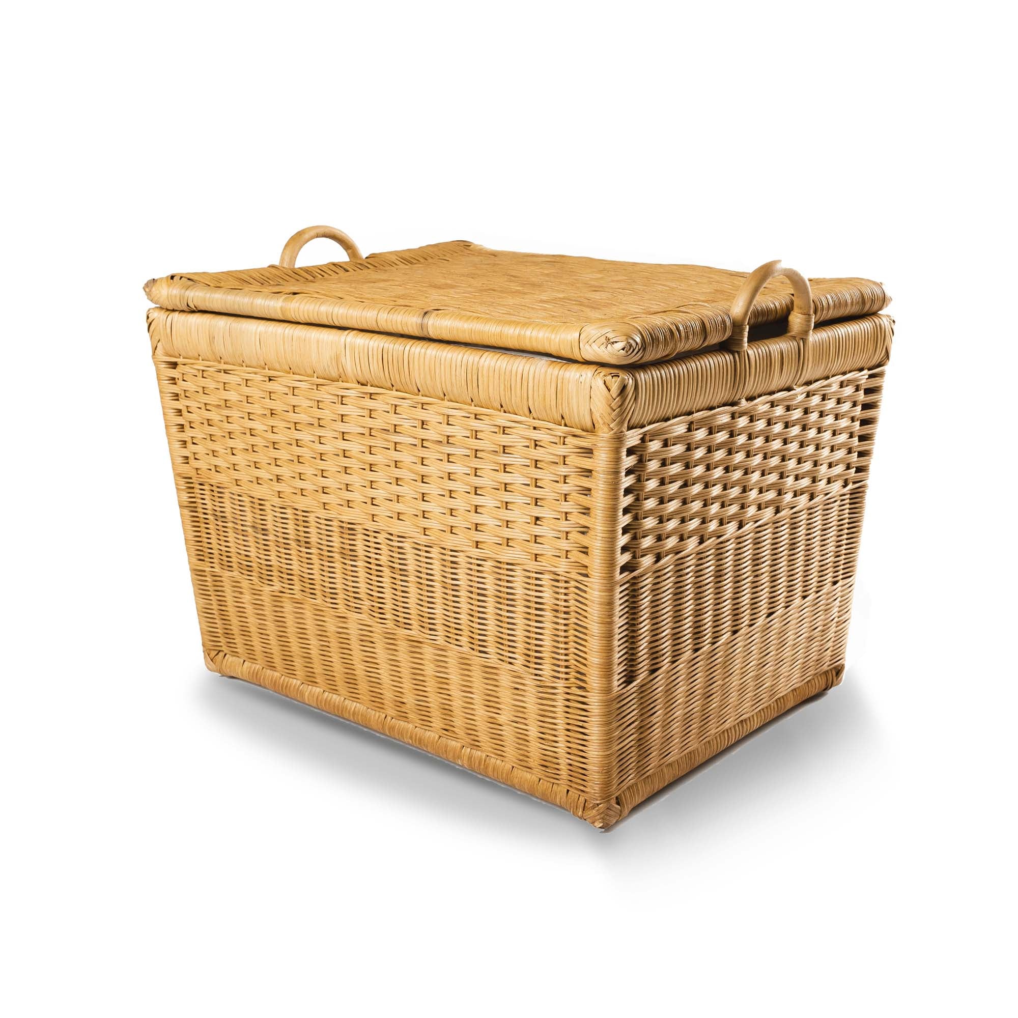 Lift-off Lid Woven Storage Basket for Everyday Storage - Image 9