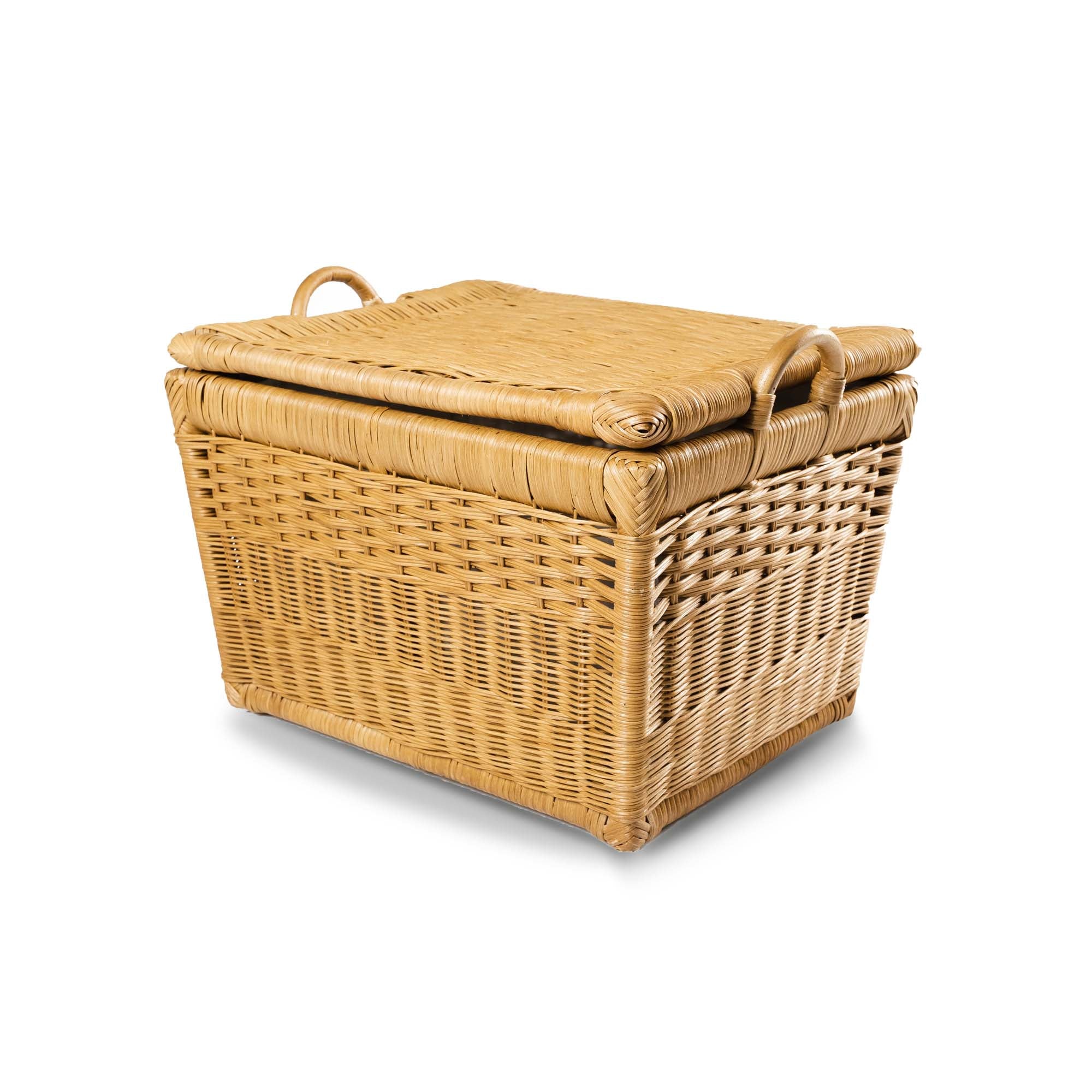 Lift-off Lid Woven Storage Basket for Everyday Storage - Image 10