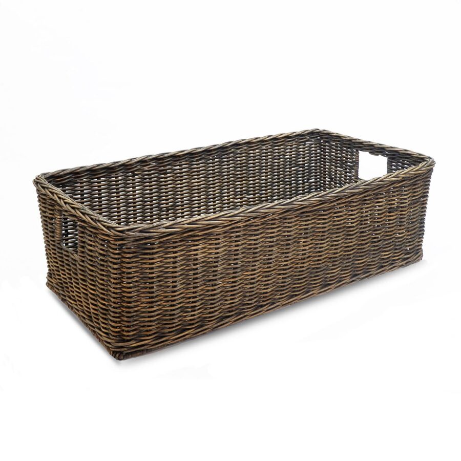 Everyday Long Low Woven Basket